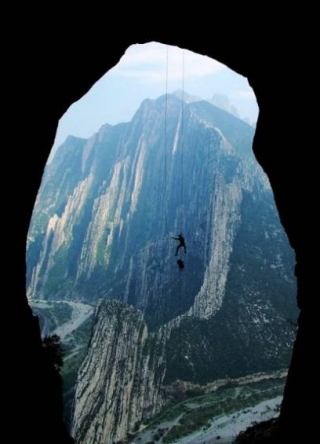 Rappel cuevas de la Virgen
